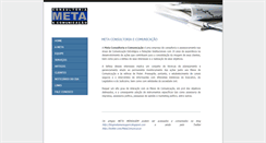 Desktop Screenshot of metaconsultoria.com.br